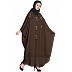 Designer Kaftan abaya with Handwork- Brown